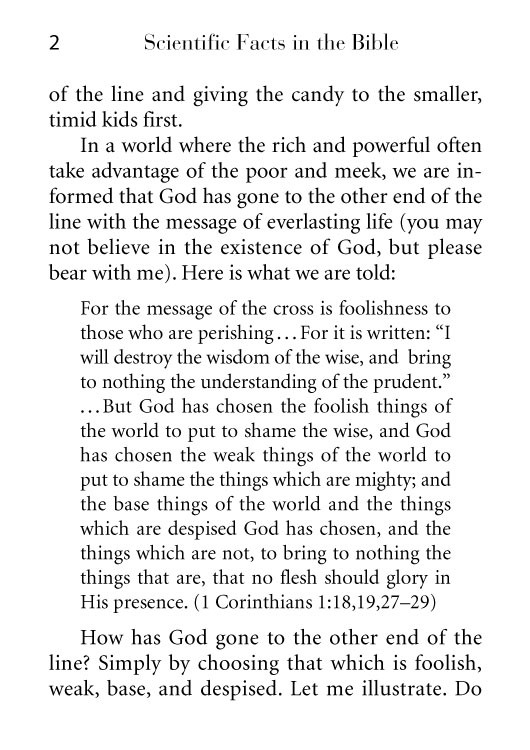 Scientific Facts in the Bible (Booklet) - Image 3