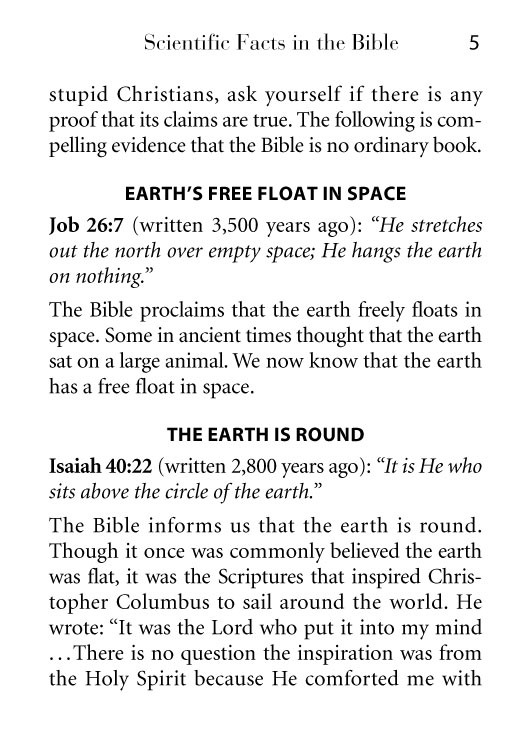 Scientific Facts in the Bible (Booklet) - Image 6