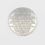 Ten Commandment Coins - Aluminium (50pk)