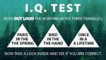 IQ test Triangles (100pk)