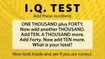 IQ test Math (100pk)