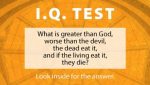 IQ test Greater Than God (100pk)