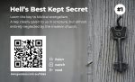 Hell's Best Kept Secret - True & False Conversion QR Cards (50pk)