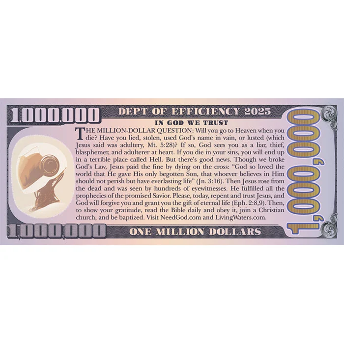 Musk Million Dollar Bill - Image 2