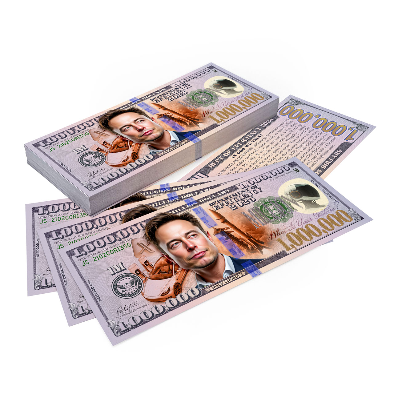 Musk Million Dollar Bill - Image 3