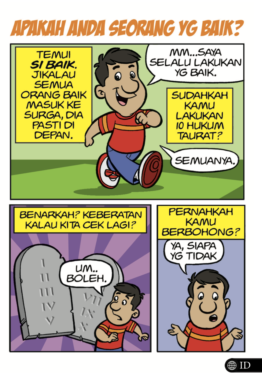 Comic - Are You A Good Person? (Indonesia) (20pk)